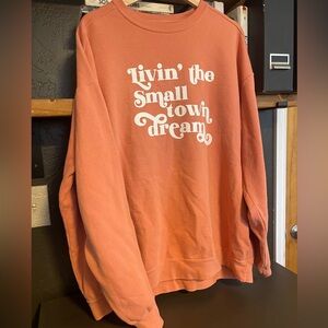 Coral Comfort Colors Sweatshirt